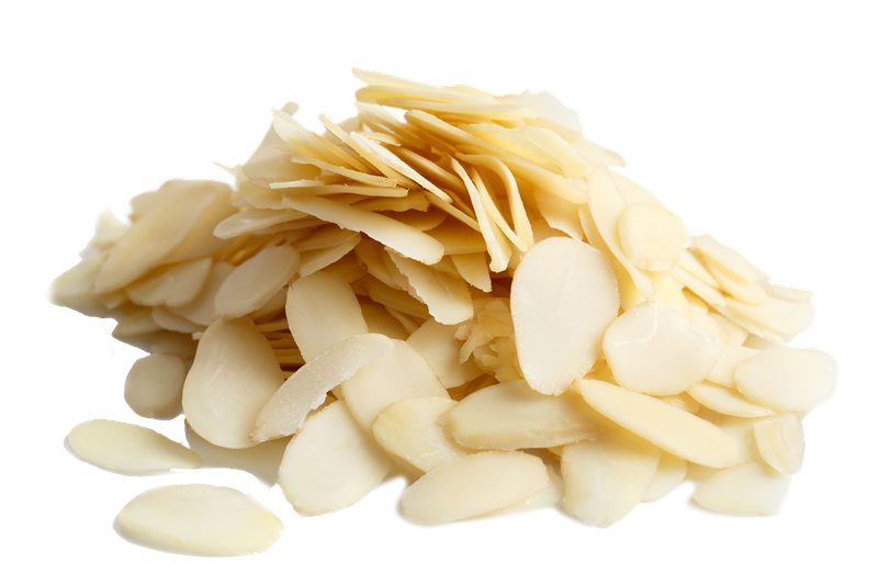 EXTRA-FINE SLICED WHITE ALMONDS - BLUE DIAMOND 25 lb