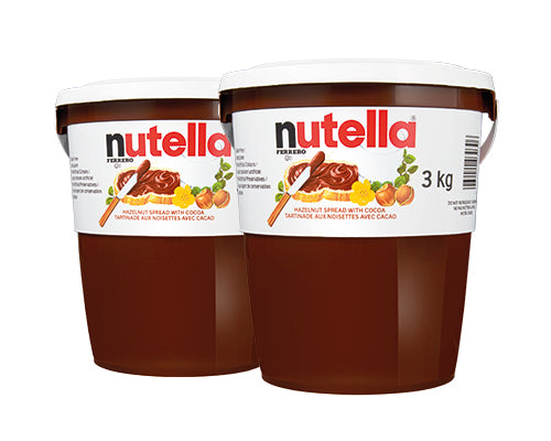 NUTELLA - 3kg - 2 units