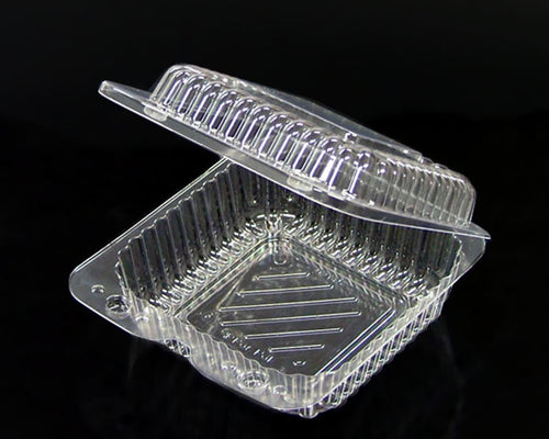 CLOSING CONTAINER 4.25 x 4.5 x 2.5 500 units