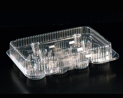 MINI MUFFIN(12) CONTAINER CLEAR OPS 500 units
