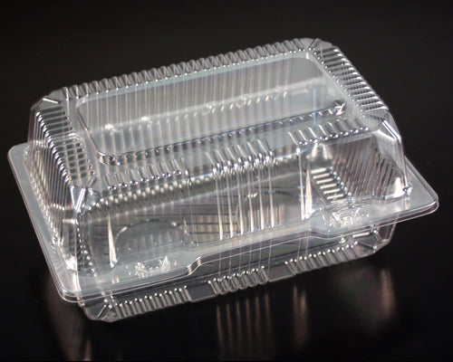 PLASTIC CROISSANT CONTAINER 8.5 x 5 1/8 x 4 250 units