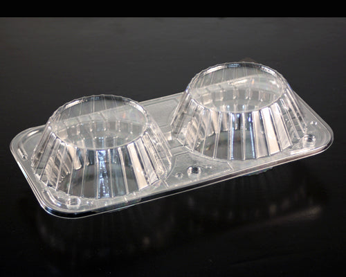 4'' PIE PLASTIC CONTAINER 250 units