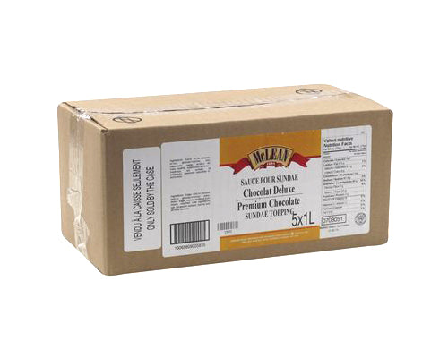 PREMIUM CHOCOLATE SUNDAE TOPPING - MCLEAN 1 litres