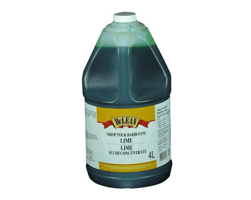 SIROP BARBOTINE LIME - MCLEAN 4 litres
