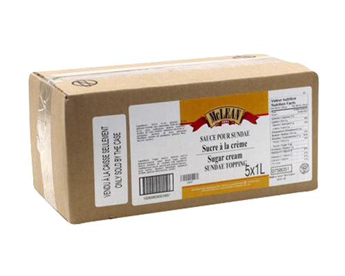 ICE CREAM SAUCE CREAM SUGAR - MCLEAN 1 kg