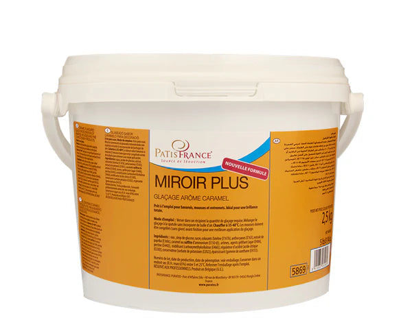 MIROIR PLUS CARAMEL FLAVOURED GLAZE - PATIS FRANCE 2.5 kg