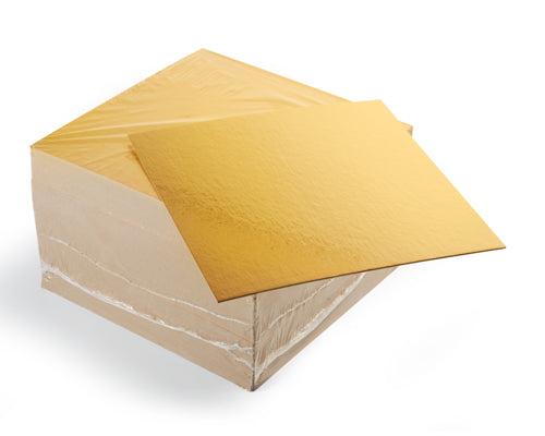 9X9 SQUARE GOLD BOARDS 100 units