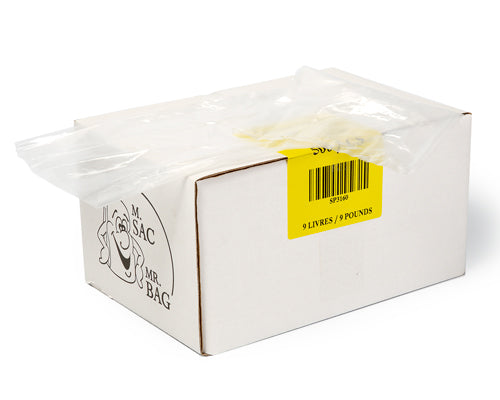 POLYTHYLENE BAG 9 lb - 7 X 3 X 18 - 500 units