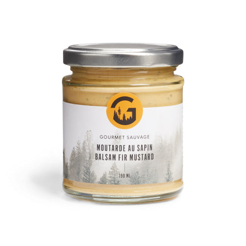 BALSAM FIR MUSTARD - GOURMET SAUVAGE 190 ml