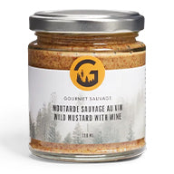 WILD MUSTARD WITH WINE - GOURMET SAUVAGE 190 ml