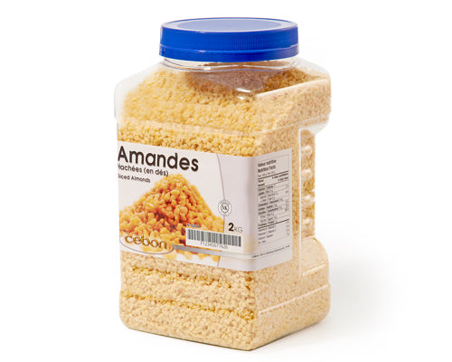ALMONDS BLANCHED DICED - CEBON 2 kg