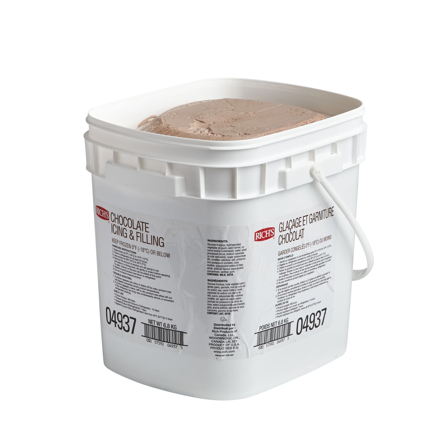 CHOCOLATE ICING AND FILLING - 6.8 kg