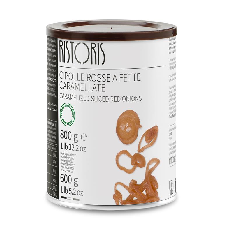 CARAMELIZED SLICED RED ONION - RISTORIS 400 g