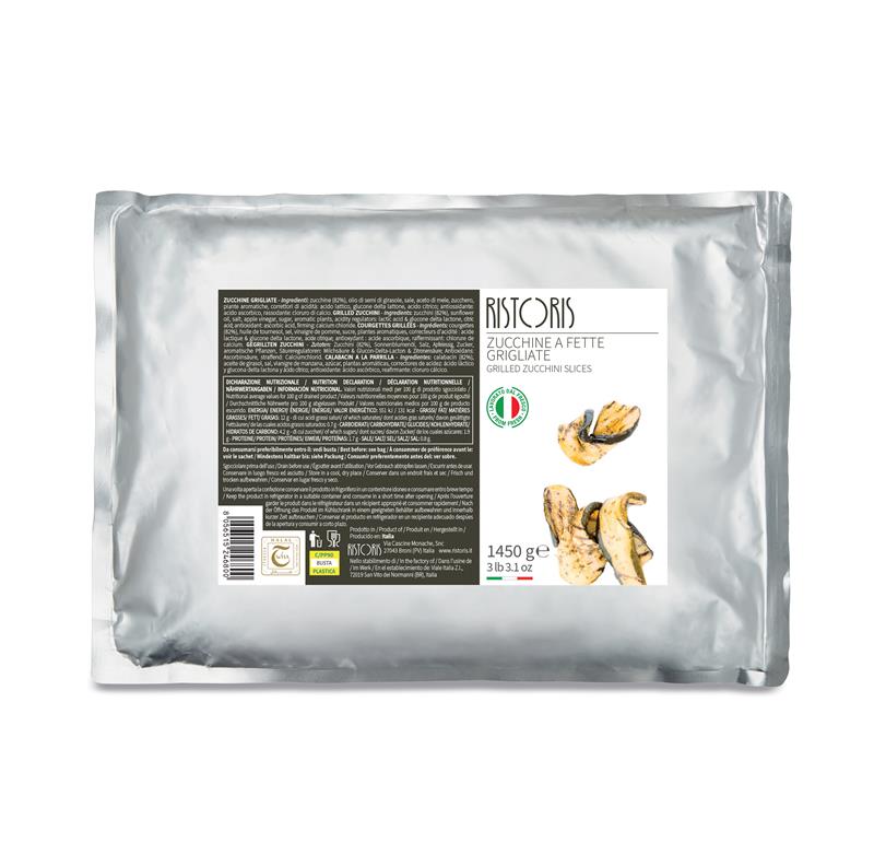 SLICED GRILLED EGGPLANT - RISTORIS 1.45 kg