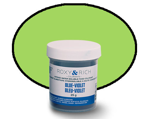 POWDER WATER SOLUBLE FOOD COLORANT APPLE GREEN - ROXY & RICH COLORANT 25 g