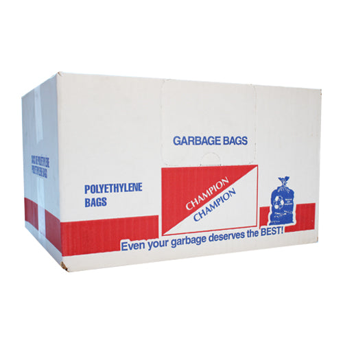 EXTRA-STRONG CLEAR GARBAGE BAG 35''X50'' 100 units