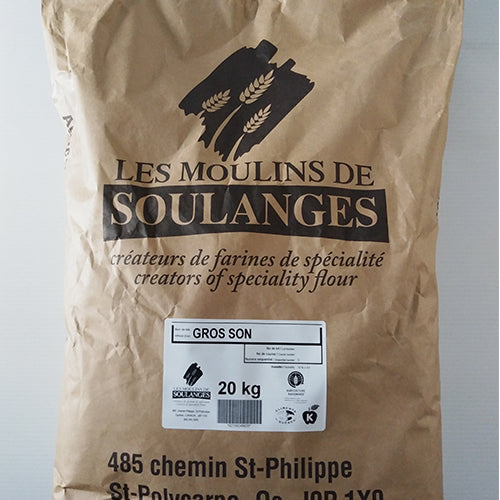 EDIBLE BRAN WHEAT - LES MOULINS DE SOULANGES - 20kg