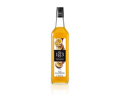 PASSION FRUIT FLAVORED SYRUP 1883 - MAISON ROUTIN - 1L