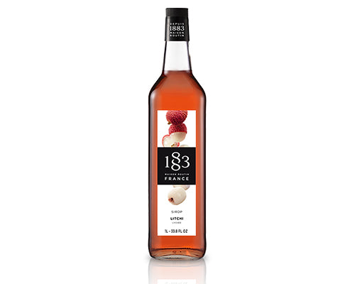 LYCHEE FLAVORED SYRUP 1883 - MAISON ROUTIN - 1 L