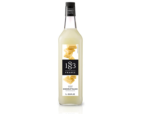 WHITE CHOCOLATE FLAVORED SYRUP 1883 - MAISON ROUTIN - 1 L