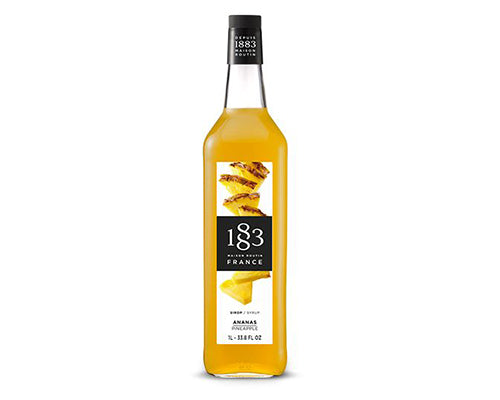 PINEAPPLE FLAVORED SYRUP 1883 - MAISON ROUTIN - 1 L