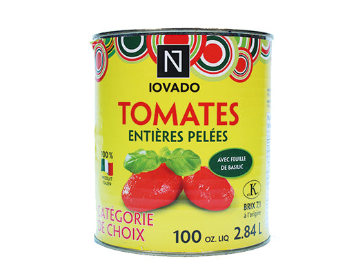 ITALIEN PEELED TOMATOES IOVADO - 2.84 l