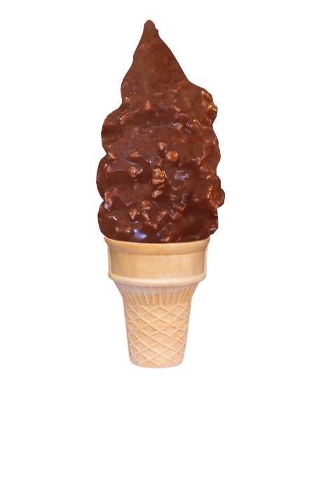 BELGIAN MILK CHOCOLATE WITH CRUNCHY PRALINE ICE CREAM CONE DIP - 1 kg - 4 units