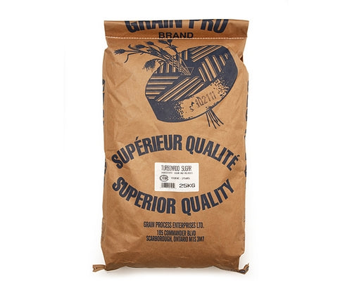 MEDIUM TURBINADO SUGAR - 25 kg