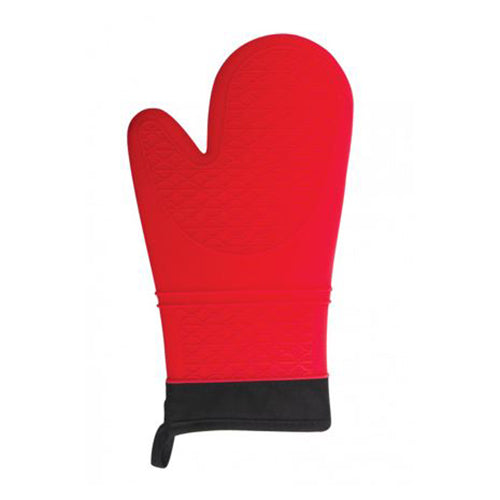 ONE COOL TOUCH SILICONE MITT RED 15''