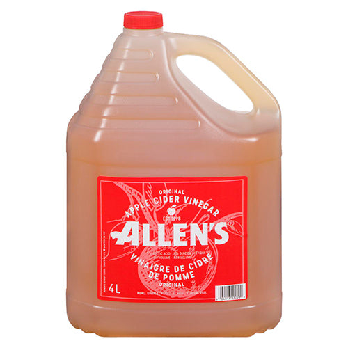 VINAIGRE DE CIDRE 5 % – ALLEN'S – 4 LITRES