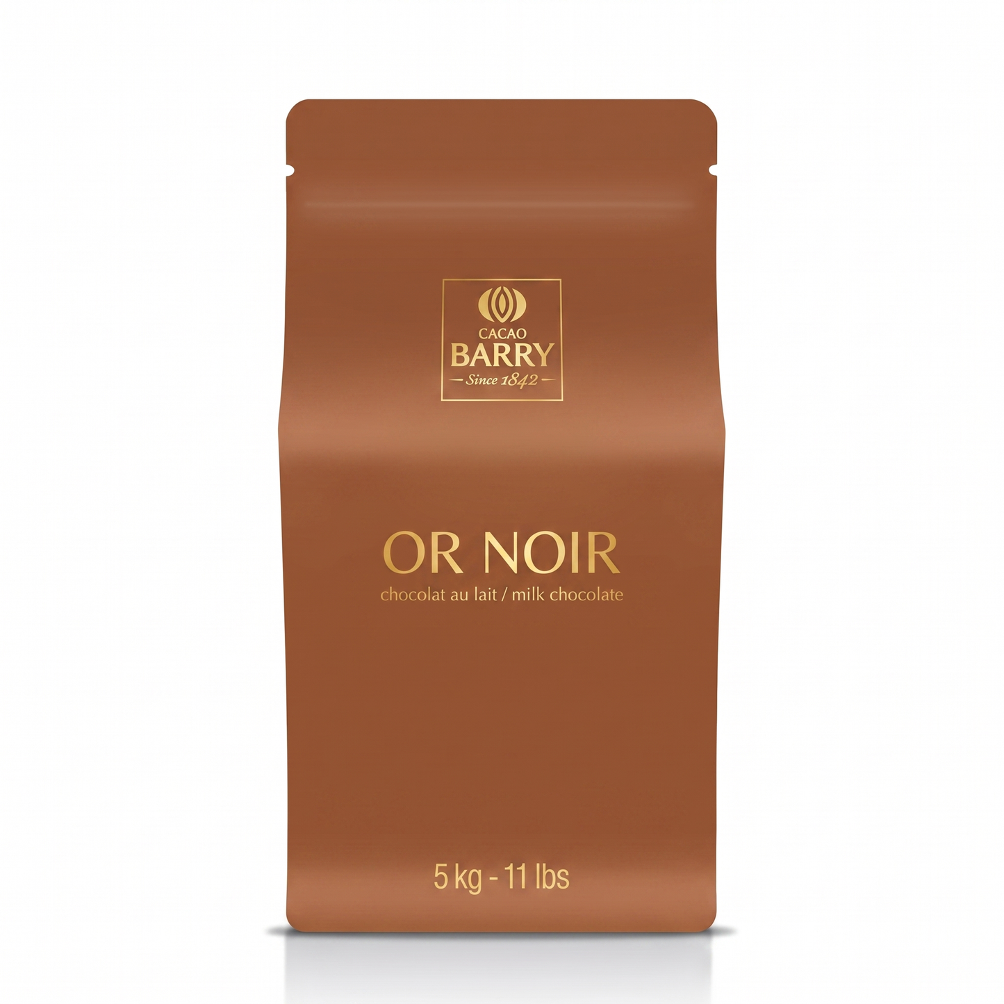 MILK CHOCOLATE OR NOIR BY 55 - BARRY CALLEBAUT - 5kg — product packshot