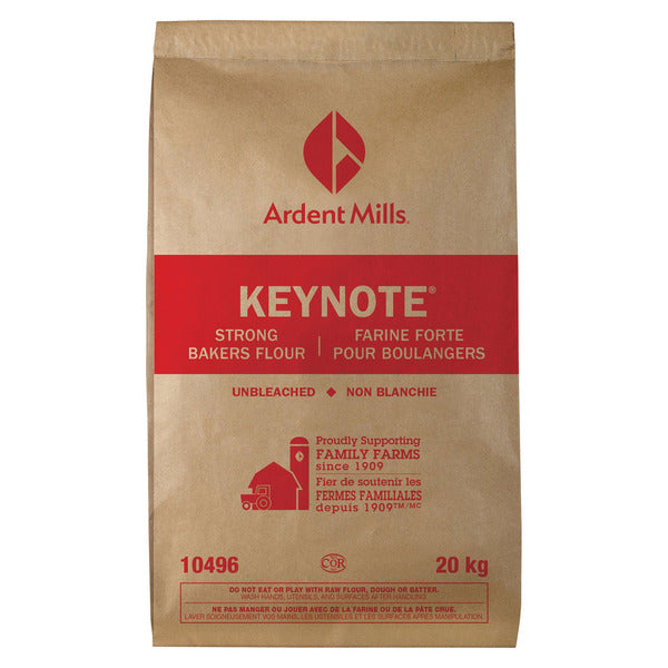 KEYNOTE STRONG BAKER'S FLOUR 45 UNBLEACHED - ROBIN HOOD - 20kg