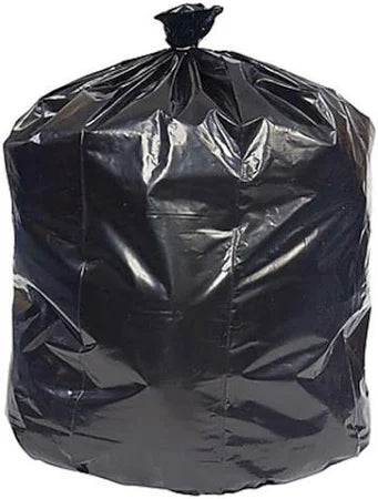 BLACK GARBAGE BAG 18''X20'' - EXTRA STRONG 100 units