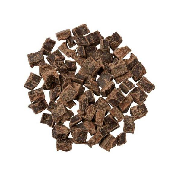 PURE MILK CHOCOLATE CHUNKS 600CT - BARRY CALLEBAUT - 45 lbs -20.41 kg