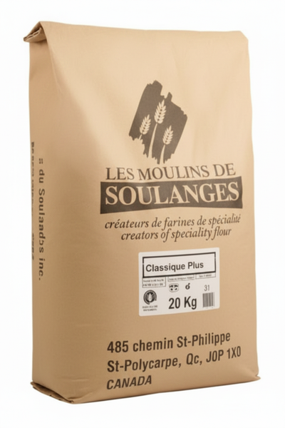 FLOUR CLASSIC PLUS HP - LES MOULINS DE SOULANGES - 20kg