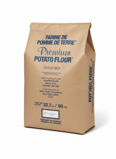 YELLOW POTATO FLOUR - 50lbs 22.68kg