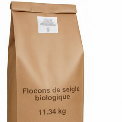 ORGANIC RYE FLAKES - 11.34kg