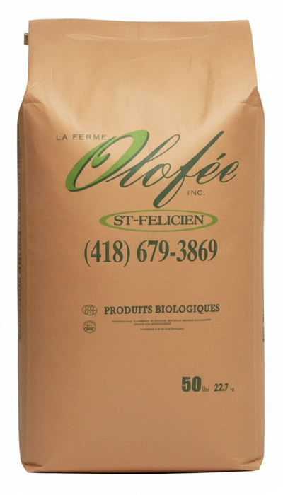 SMALL ORGANIC QUICK OATS - OLOFÉE - 22.68kg