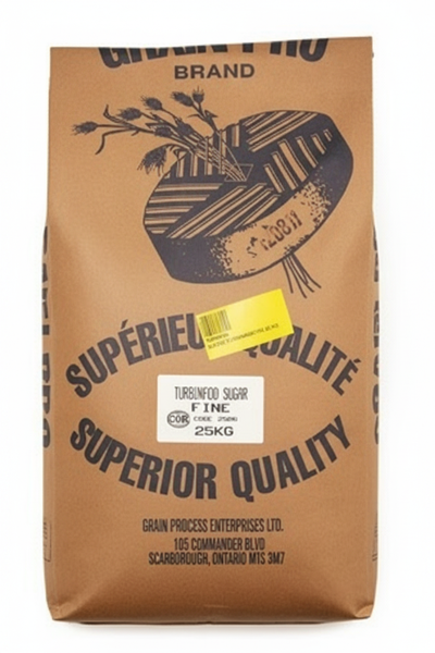 SUCRE TURBINADO FIN – 25 KG