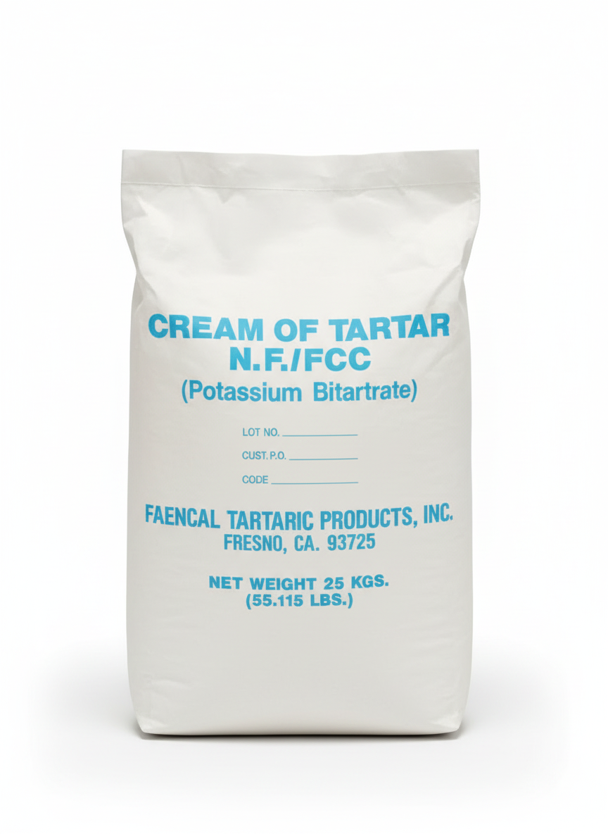 CREAM OF TARTAR - AMPLEX 25 kg