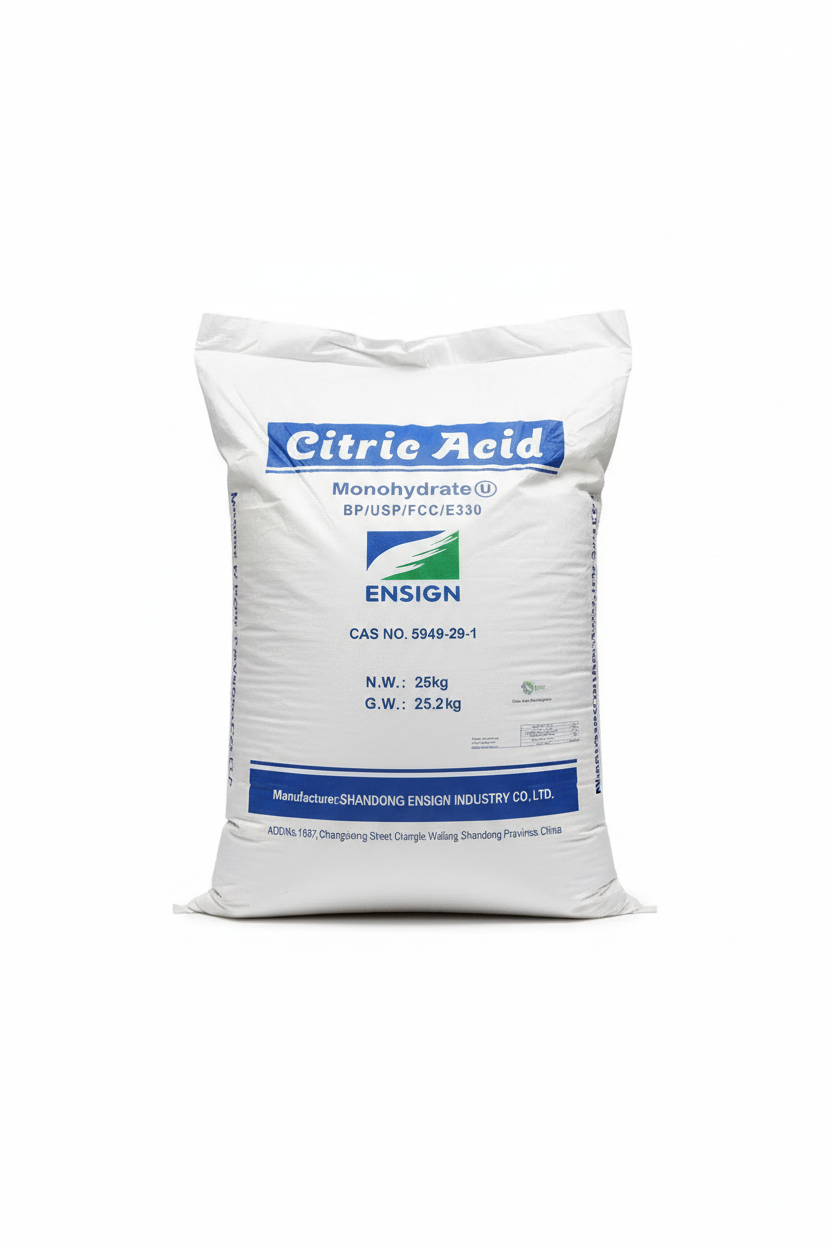 CITRIC ACID MONOHYDRATE ANHYDROUS 25 Kkg