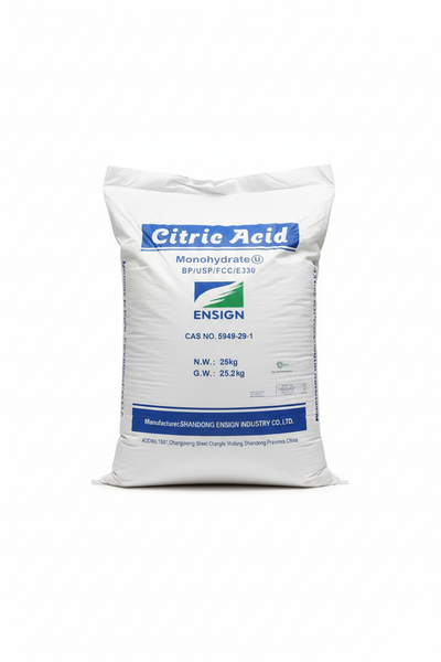 CITRIC ACID MONOHYDRATE ANHYDROUS 25 Kkg