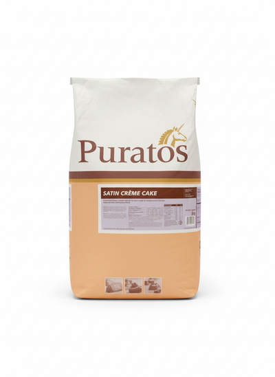 VANILLA CREAM SATIN CAKE MIX - PURATOS 20 kg