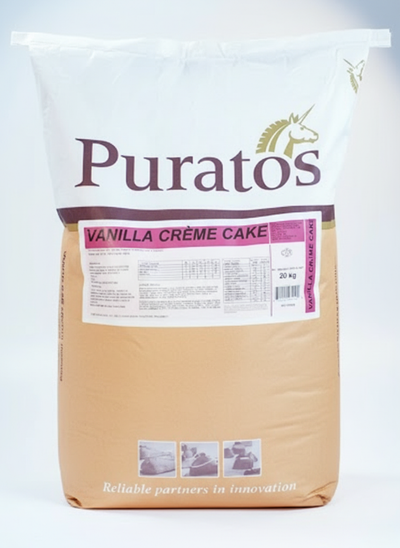 VANILLA CREAM CAKE MIX - PURATOS 20 kg