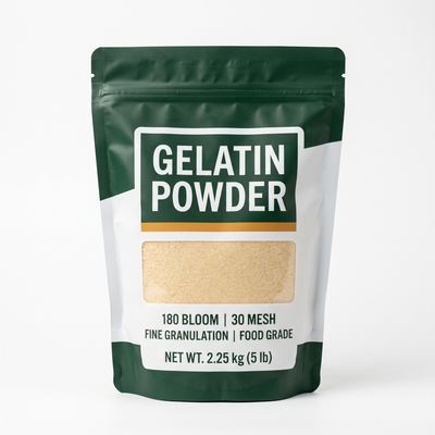 GELATIN POWDER 180 BLOOM 30 MESH HIDE -  2.25 kg