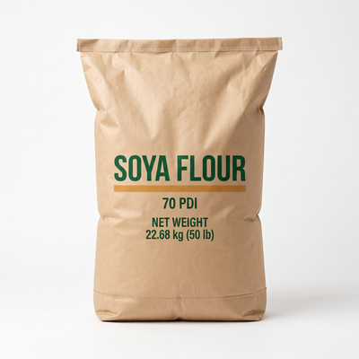 Soya Flour 70 PDI 22.68 kg bulk bag - Honeysoy