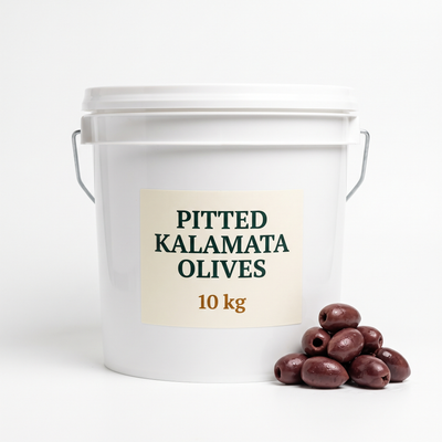 PITTED LARGE OLIVES KALAMATA 4.5 kg GREECE