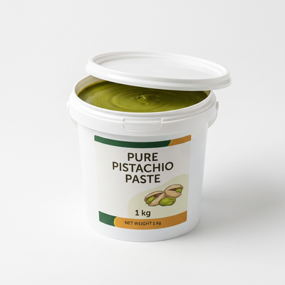 PURE PISTACHIO PASTE - BARRY CALLEBAUT 1 kg