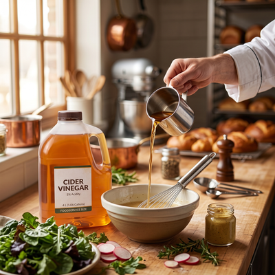 CIDER VINEGAR 5%  - ALLEN'S   4 litres