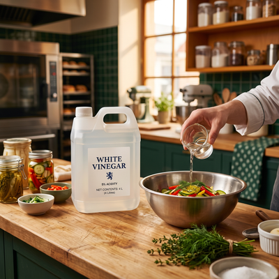 WHITE VINEGAR 5% 4 liters LION
